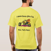 motorfiets4, Lagoona Beach Riding Club, Minot, ... T-shirt (Achterkant)