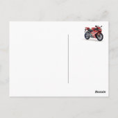 Motorfiets 05 briefkaart (Achterkant)