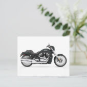Motorfiets 10 briefkaart (Staand voorkant)