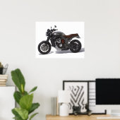 Motorfiets 16 poster (Thuiskantoor)