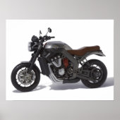 Motorfiets 16 poster (Voorkant)