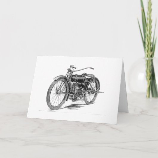  motorfiets 1918 kaart (Voorkant)