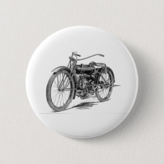 motorfiets 1918 ronde button 5,7 cm (Voorkant)