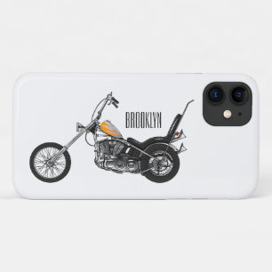 Motorfiets 1950 cartoon, afbeelding Case-Mate iPhone case