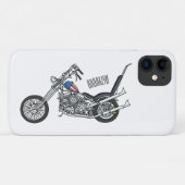 Motorfiets 1950 cartoon, afbeelding Case-Mate iPhone case (Achterkant (horizontaal))