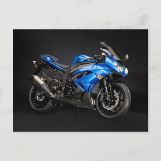 Motorfiets 19 briefkaart (Voorkant)