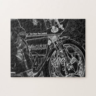 Motorfiets 1 11x14 252pc jpcn legpuzzel