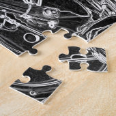 Motorfiets 1 11x14 30pc jpm legpuzzel (Zijkant)