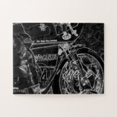 Motorfiets 1 11x14 30pc jpm legpuzzel (Horizontaal)