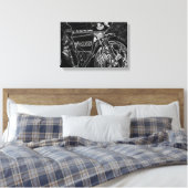 Motorfiets 1 16.50x11 (41.25x27.5cm) waccnm canvas afdruk (Insitu (Slaapkamer))