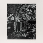 Motorfiets 1 16x20 520pc jpcn legpuzzel (Verticaal)