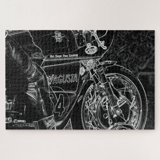 Motorfiets 1 20x30 1014pc jpcnm legpuzzel (Horizontaal)