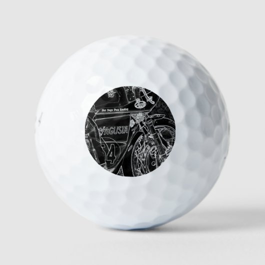 Motorfiets 1 be6 gbm golfballen (Voorkant)