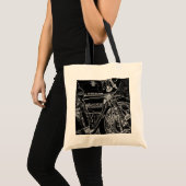 Motorfiets 1 bta tote bag (Voorkant (product))
