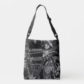 Motorfiets 1 cbbcnm crossbody tas (Achterkant)