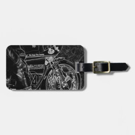 Motorfiets 1 cd ltcna bagagelabel