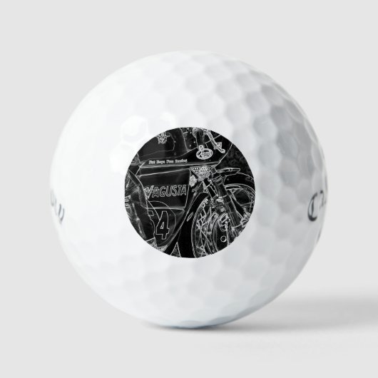 Motorfiets 1 css gbcna golfballen (Voorkant)