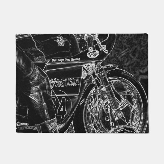 Motorfiets 1 dmcnm deurmat (Voorkant)
