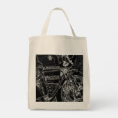 Motorfiets 1 GTCNA Tote Bag (Achterkant)