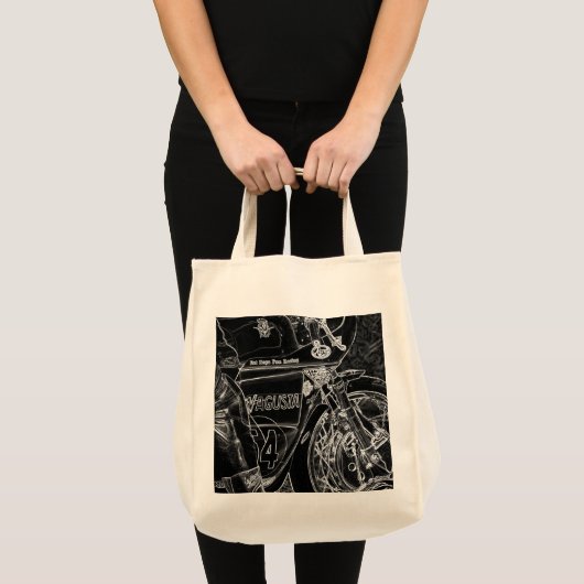 Motorfiets 1 GTCNM Tote Bag (Voorkant (product))