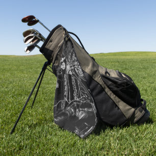 Motorfiets 1 gtm golfhanddoek