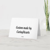 Motorfiets..1, Happy Vaderdag DAD Kaart (Achterkant)