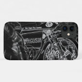 Motorfiets 1 iphcna Case-Mate iPhone case (Achterkant (horizontaal))