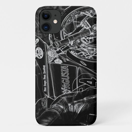 Motorfiets 1 iphcnm Case-Mate iPhone case (Achterkant)