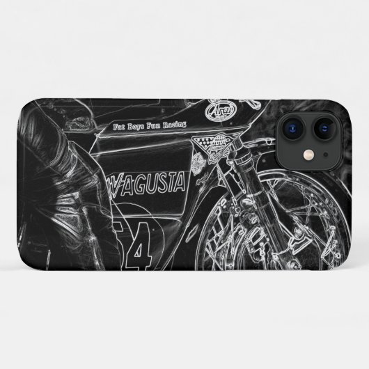 Motorfiets 1 iphcnm Case-Mate iPhone case (Achterkant (horizontaal))