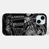 Motorfiets 1 iphcnm Case-Mate iPhone case (Achterkant (horizontaal))