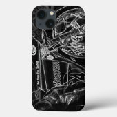 Motorfiets 1 iphcnm Case-Mate iPhone case (Achterkant)