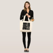 Motorfiets 1 jtcnm grote tote bag (Voorkant (model))