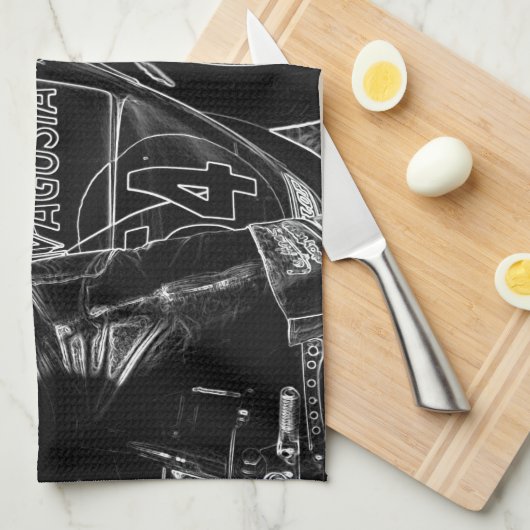 Motorfiets 1 ktcnm theedoek (Quarter Fold)