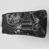 Motorfiets 1 pccna golfheadcover (Voorkant)