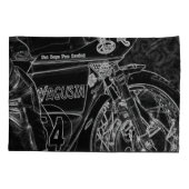 Motorfiets 1 pccna kussensloop (Achterkant)