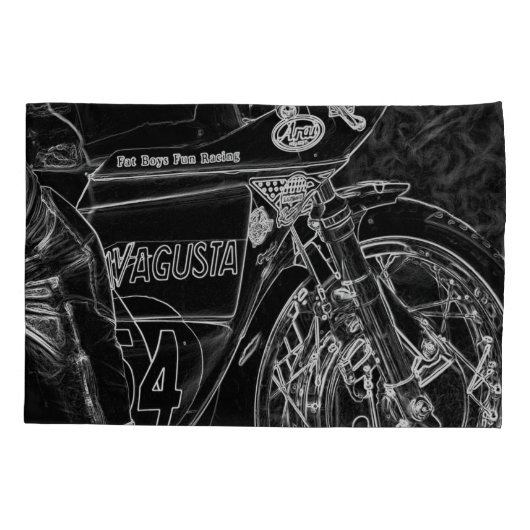 Motorfiets 1 pccnm kussensloop (Achterkant)