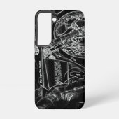 Motorfiets 1 sGCNA Samsung Galaxy Hoesje (Achterkant)