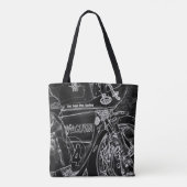 Motorfiets 1 stcna tote bag (Achterkant)