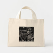 Motorfiets 1 ttcna mini tote bag (Voorkant)