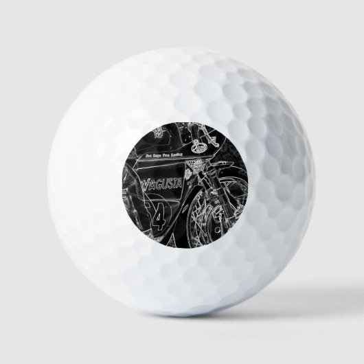 Motorfiets 1 va gbcnm golfballen (Voorkant)