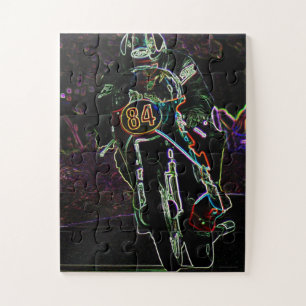 Motorfiets 2 11x14 30pc jpcnm legpuzzel
