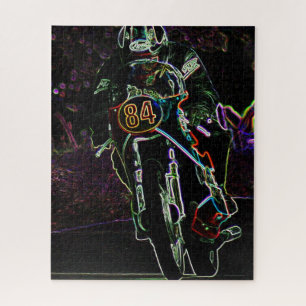 Motorfiets 2 16x20 520pc jpcna legpuzzel