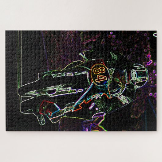 Motorfiets 2 20x30 1014pc jpa legpuzzel (Horizontaal)