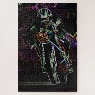 Motorfiets 2 20x30 1014pc jpa legpuzzel