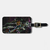 Motorfiets 2 cd ltcnm bagagelabel (Voorkant horizontaal)