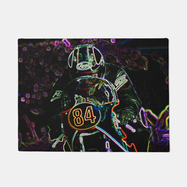 Motorfiets 2 dma deurmat (Voorkant)