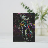 Motorfiets 2 pccna briefkaart (Staand voorkant)