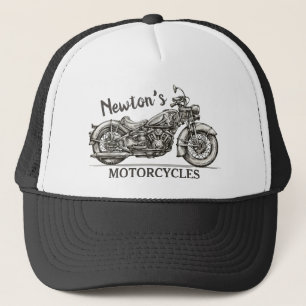  motorfiets - Aangepaste NAAM - Biker Garage Trucker Pet
