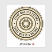Motorfiets Afstand Prestatie Stijl Sticker (Vel)
