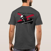 Motorfiets Alabama logo 1 T-shirt (Achterkant)